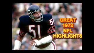 Great 1972 NFL Highlights Week 3