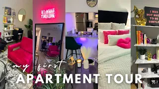 My First Apartment Tour | MODERN & AFFORDABLE