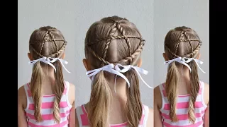 Fourth of July Star Hairstyle | Q's Hairdos