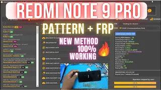 REDMI NOTE 9 PRO PATTERN+FRP | MI ACCOUNT REMOVED | 100% NESTED