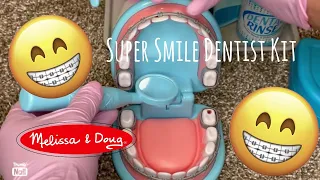 ASMR | Melissa And Doug Super Smile dentist kit