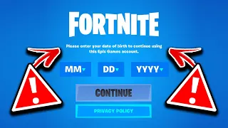 Your Fortnite Account Could Be BANNED For This! (Age Warning Explained)