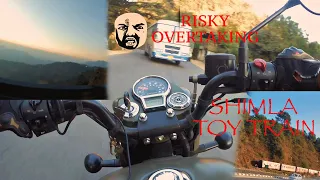 Shimla Ride | Chandigarh to Shimla on the Royal Enfield | Toy Train | This is how we ride