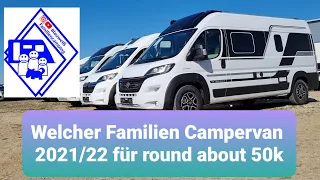 Welcher Familien Campervan 2021 2022 für ca. 50000€