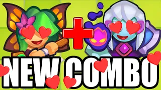 *NEW SECRET COMBO* Crushes EVERYTHING in Rush Royale!