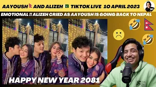 OUR CHUPPA KING IS ON FIRE 🔥 | ALIZEH EMOTIONAL 😭 | HAPPY NEW YEAR 2081 | APRIL 12 | Reaction Video