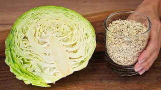 If you have cabbage and some oatmeal! Why didn't I know about this cabbage recipe?