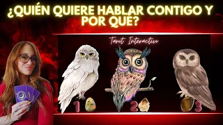 ¿Quién Quiere Hablar Contigo y POR QUÉ?💥🔮 Mensajes Canalizados🧿Tarot Interactivo