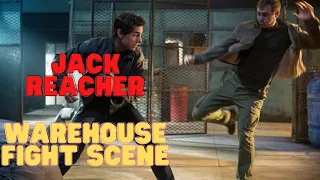 Jack Reacher Never Go Back - Warehouse fight scene (2016) Tom Cruise