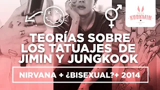 TEORÍAS SOBRE LOS TATUAJES DE JIMIN Y JUNGKOOK 😨😳👑 + TATUAJES JIKOOK (Cecilia Kookmin)