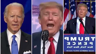 Super Idol's Smile (热爱 105C 的你) sung by Donald Trump & Joe Biden (Ah Si 阿肆)