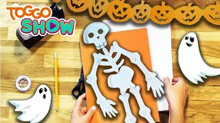 Grusel-Geister SELBER BASTELN | Die besten Deko-Tipps zu HALLOWEEN!