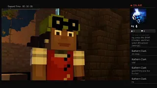 Minecraft story mode THE BASEMENT OF Endercon