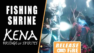 Kena Bridge of Spirits Fishing Shrine - How to restore the Fishing Shrine