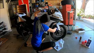 Bleeding the Front & Rear Brakes on Kawasaki Ninja 300