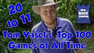 Tom Vasel's Top 100 Games: #20-#11