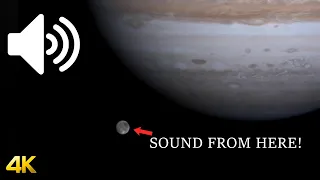 NASA recorded Sound of Jupiter moon Ganymede during Juno Spacecraft's Waves instrument