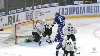 Фальковский отдает, Яшкин забивает / Falkosky sets up Jaskin goal