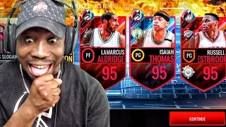 CONF FINALS PACK OPENING & 95 OVR SEMIFINALS MASTERS! NBA Live Mobile 16 Gameplay Ep. 113