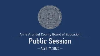 BOE Public Session 4-17-2024