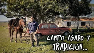 Así es un DÍA en este PARAÍSO RURAL | Trabajo DURO, TRADICIÓN y un buen ASADO Argentino