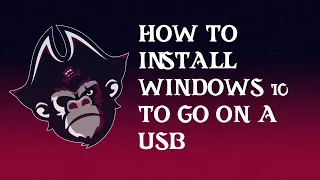 How To Install Windows 10 To Go On A USB