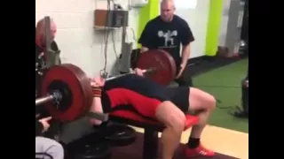 240kg/528lbs Bench Fail - Tom Price - Powerlifter & Strongman @GPC South West Qualifier 2016