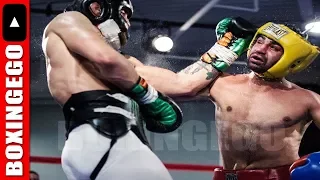 Leaked!! PHOTO conor mcgregor vs paulie malignaggi SPARRING, Paulie Sore from Hard 12 Rounds