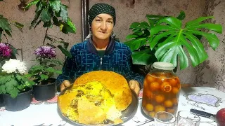 Royal dish of Azerbaijani cuisine (Shah Plov)