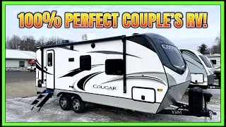 The PERFECT Smaller Couple's RV!! 2021 Cougar 22RBS