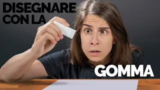 Si può DISEGNARE con... la GOMMA? 🐸