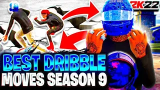 BEST DRIBBLE MOVES in NBA 2K22 (SEASON 9) - FASTEST DRIBBLE MOVES & COMBOS FOR ANY BUILD