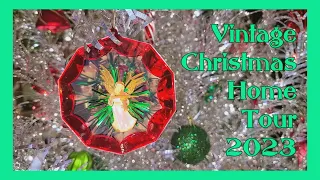 2023 VINTAGE CHRISTMAS RETRO HOME TOUR, Pt 2, Wonderful Thrifted Holiday Décor with Relaxing Music!