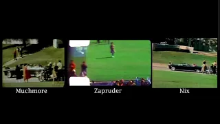 JFK Assassination - Footage Comparison (Zapruder, Nix, etc)