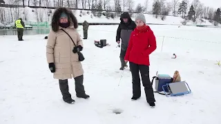 «Ни хвоста, ни чешуи!»: в Огудневе прошли соревнования по подлёдной рыбалке