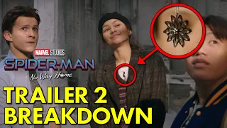 Spider-Man: No Way Home Trailer 2 BREAKDOWN | Easter Eggs & Details You Missed