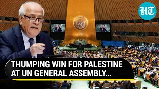 Big Boost For Palestine As UNGA Backs Membership Bid; U.S. Likely To Play Spoiler Again | Watch