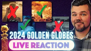 2024 Golden Globes WINNERS Reaction