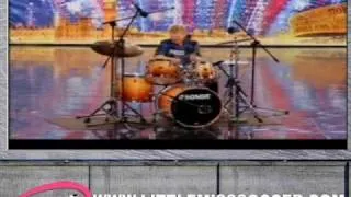 Britain's Got Talent 2010 Episode 1 Kieran Gaffney Drummer