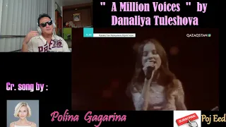 Daneliya Tuleshova / Million Voices (Polina Gagarina)  People's Assembly of Kazakhstan / THAI REACT