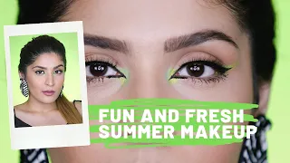 Fun & Fresh Summer Makeup Tutorial | Shreya Jain