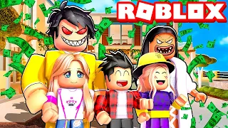 Fomos ADOTADOS por PAIS RICOS! (Roblox Adoption Story)