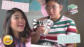 First Day vs. Last Day of School !!!  | Janina Vela