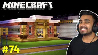 I BUILD A BIG TRADING HALL | MINECRAFT GAMEPLAY #74