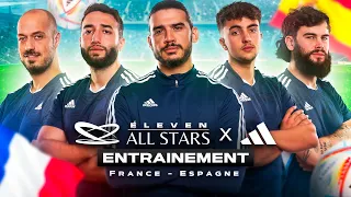 ENTRAÎNEMENT ET ÉPREUVES EN FAMILLE POUR LE FRANCE ESPAGNE - adidas football test