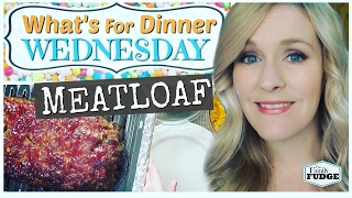 SWEET GLAZED MEATLOAF || What's for Dinner Wednesday