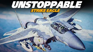 The Unstoppable Eagle | F-15E Strike Eagle Precession Strikes | Digital Combat Simulator | DCS |