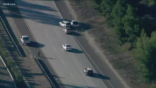 High-speed chase ends in East County San Diego with suspect in custody