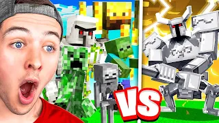 BECKBROS React To ALL MOBS vs OP BOSSES! (Who would win?)