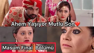 Kanal 7 Masum Dizisi Final Yapıyor. Ahem Yaşıyor. Mutlu Son ❤️